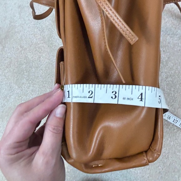 JW PEI Linda Tote Bag Latte Brown Faux Leather Tote Bag With Multiple‎ Pockets - Picture 13 of 14